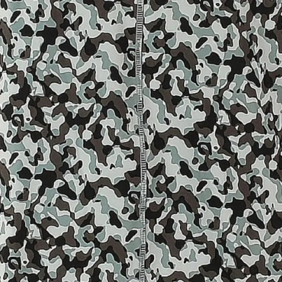 T by Talbots Camo Camouflage Athletic 1/2 Zip Pullover Sweatshirt Plus Size 2X - Picture 5 of 5